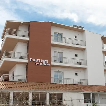 Protea's Seacret Sea View Apartament Paralía