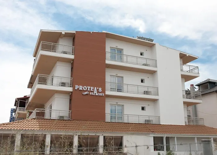 Protea's Seacret Sea View Apartament Paralía